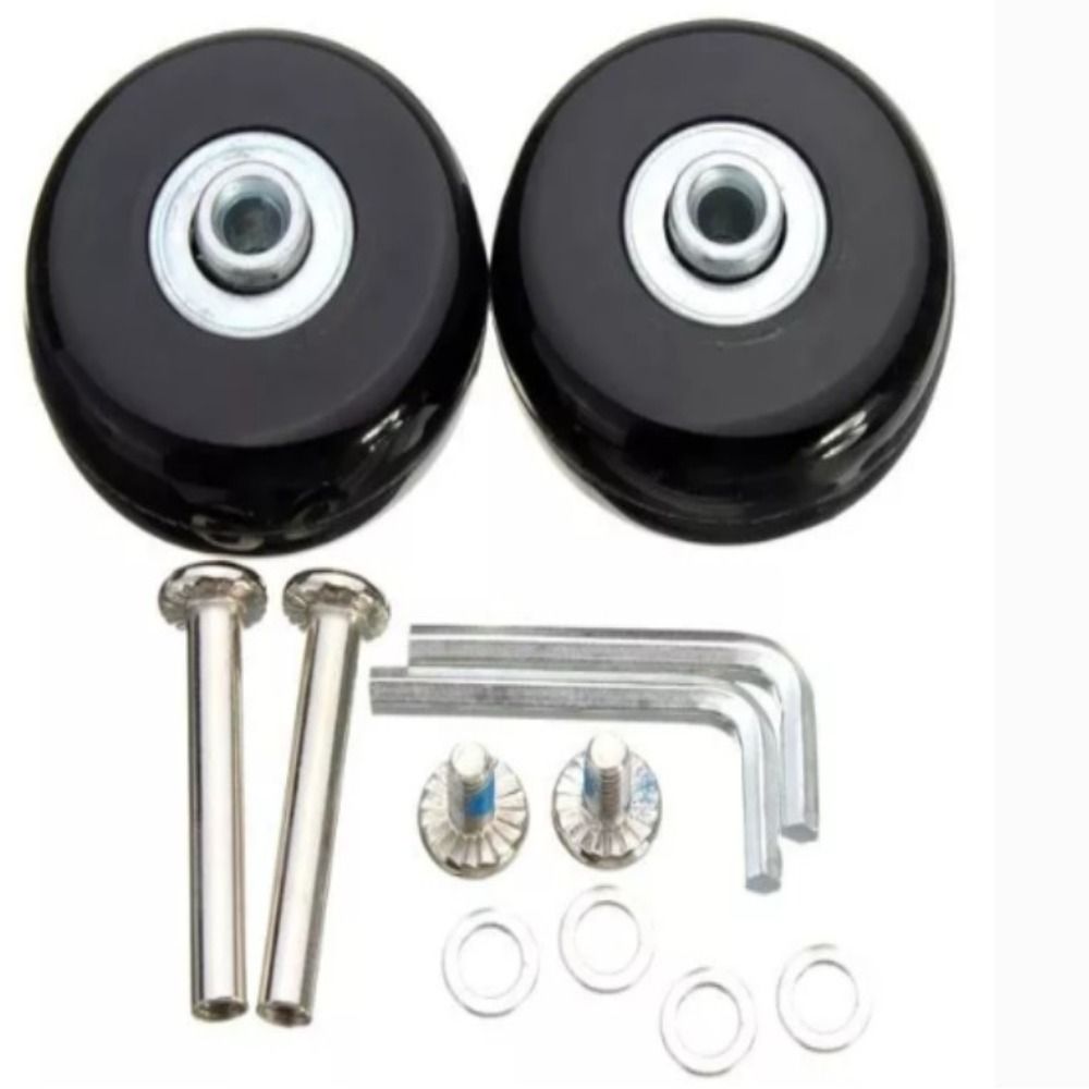 57-59MM Resistant Flexible Sil - Silent Replacement Luggage Wheels 评论和价格