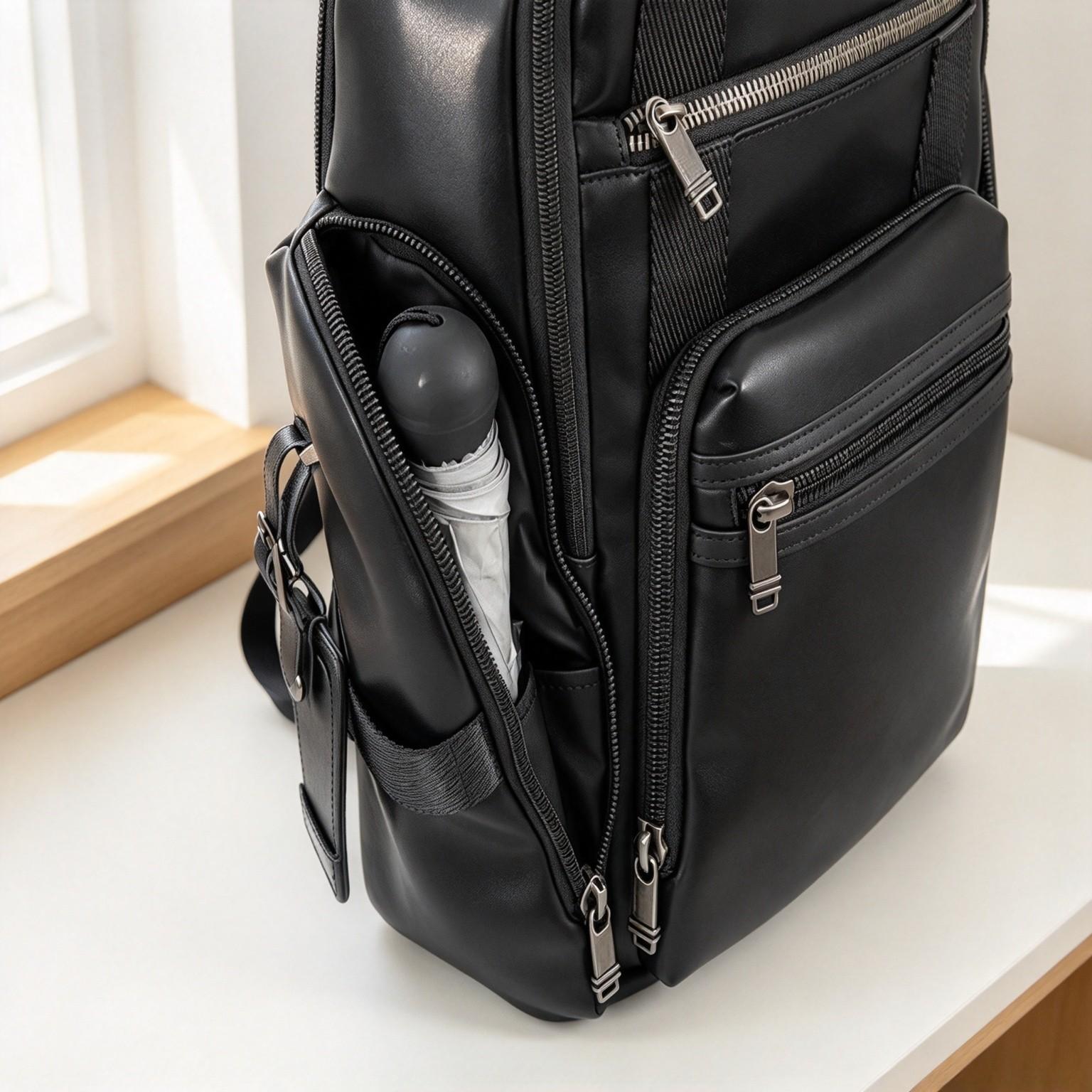 Men Casual Business Leather La - Backpacks 评论和价格