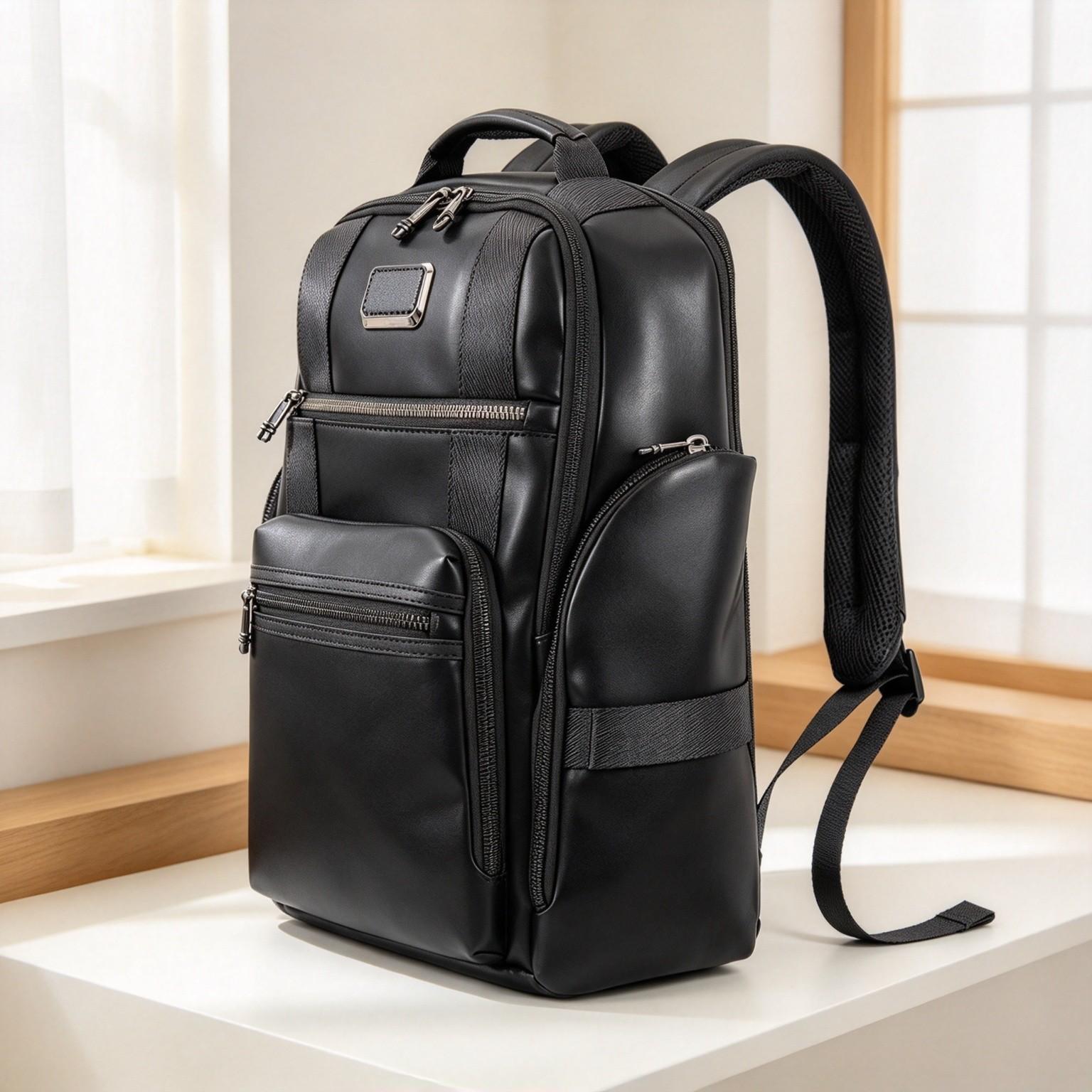 Men Casual Business Leather La - Backpacks 评论和价格