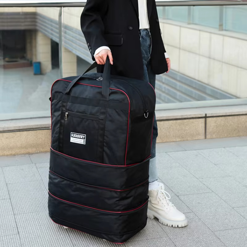Foldable Unisex Universal Whee - Foldable Rolling Luggage Bag 评论和价格